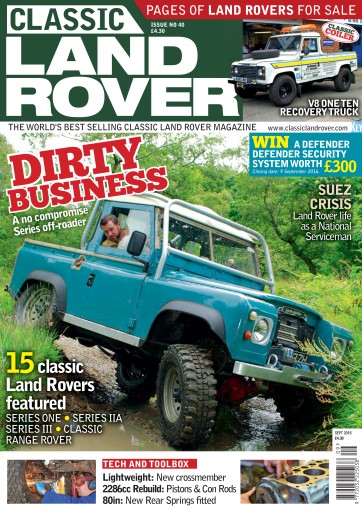 Classic Land Rover Magazine September Back Issue