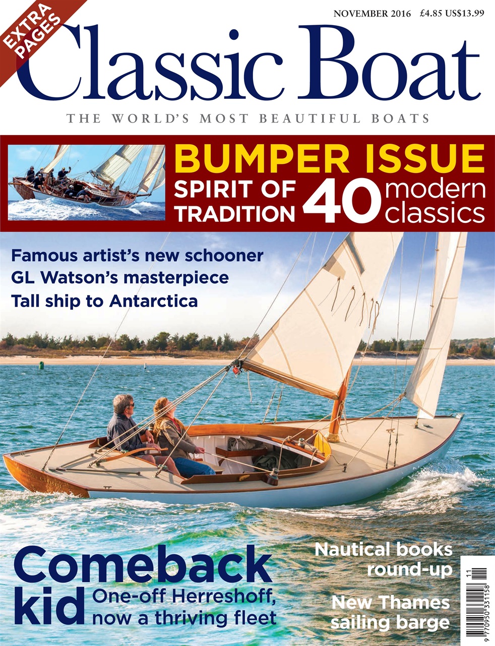 Classic Boat Magazine November Back Issue
