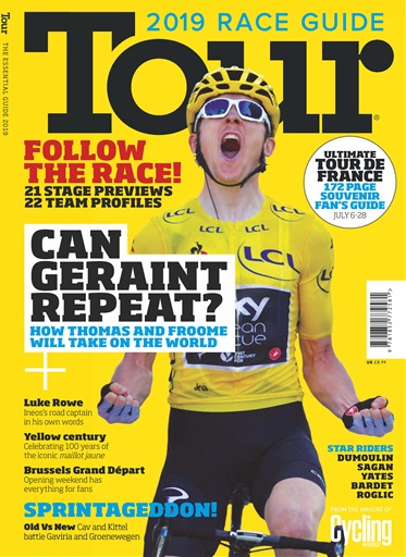 Cycling Weekly Magazine Tour 2019 Back Issue