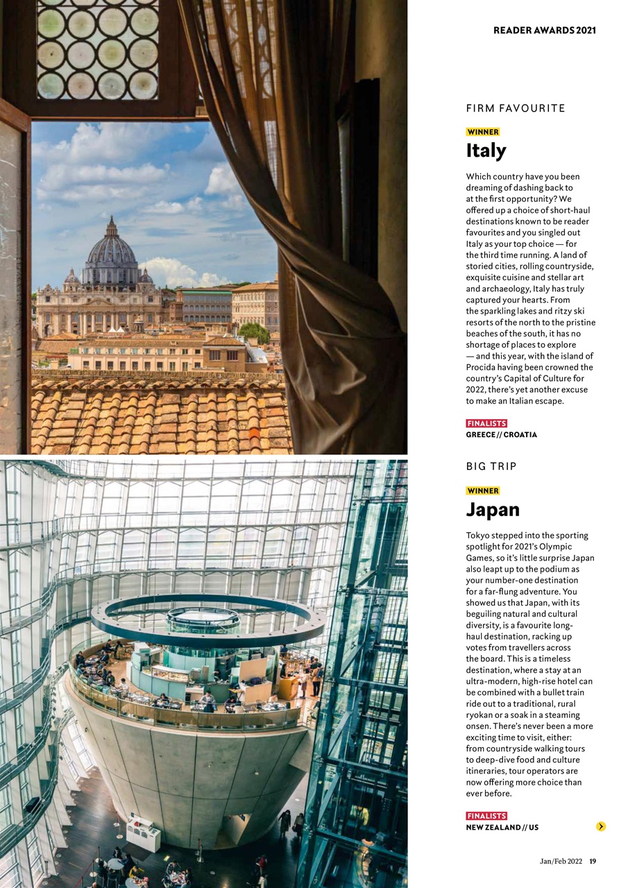 National Geographic Traveller UK Magazine Jan Feb 2022 Back Issue