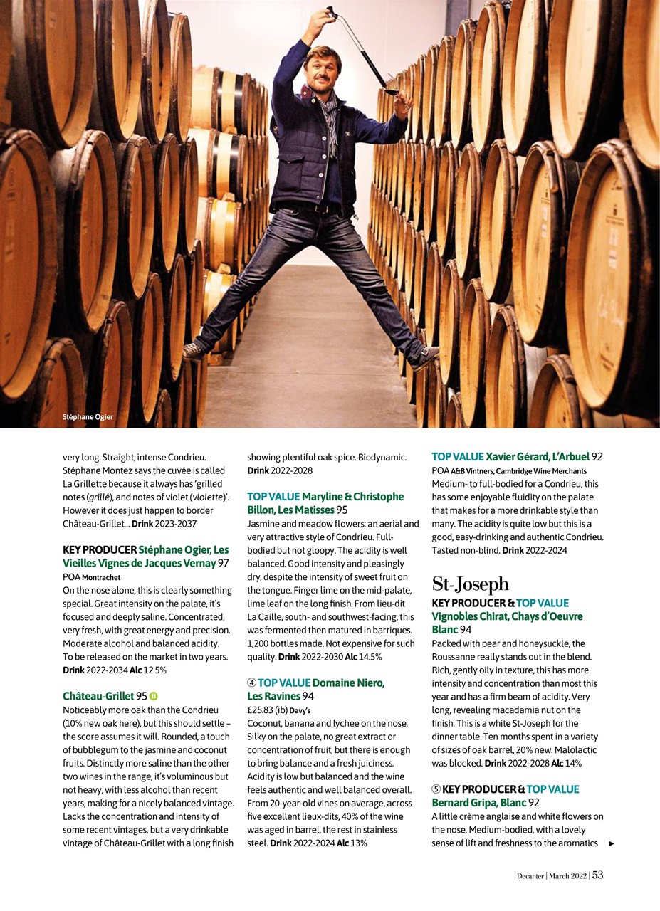 Decanter Magazine March 2022 Back Issue