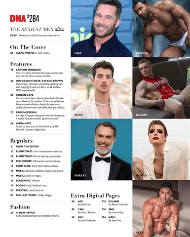 Dna Magazine Dna Sexiest Men Alive Subscriptions Pocketmags