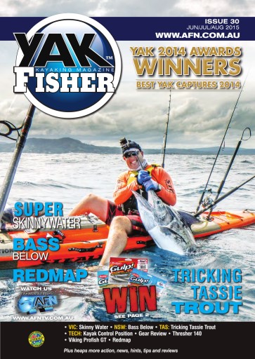 Yak Fisher Magazine - Yak 30 Jun-Jul-Aug 2015 Subscriptions | Pocketmags