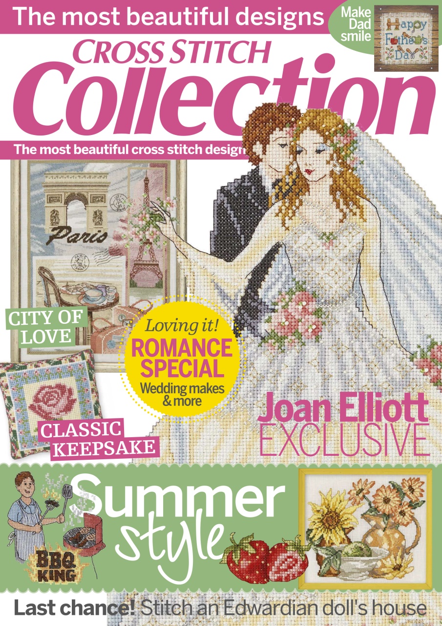 Cross Stitch Collection Magazine - June 2015 Back Issue