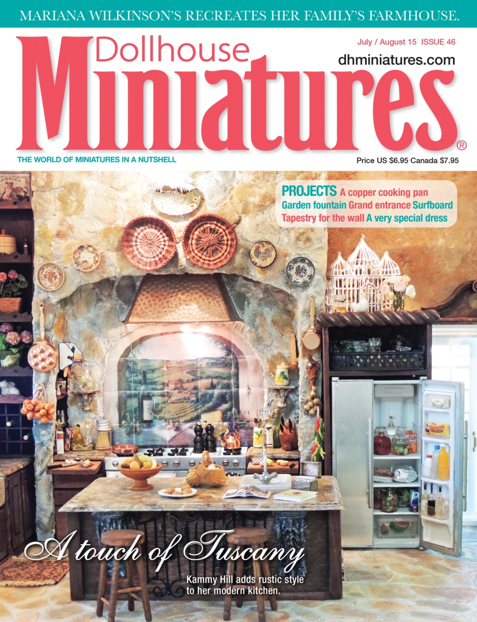 Dollhouse Miniatures Magazine Issue 46 Back Issue