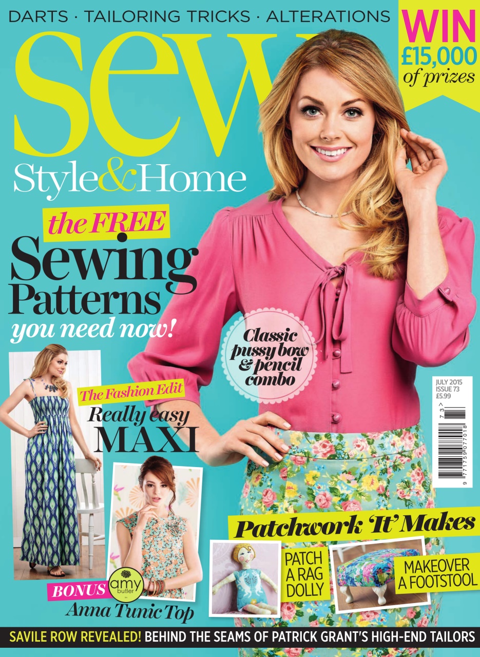 Sew Magazine Jul15 Back Issue