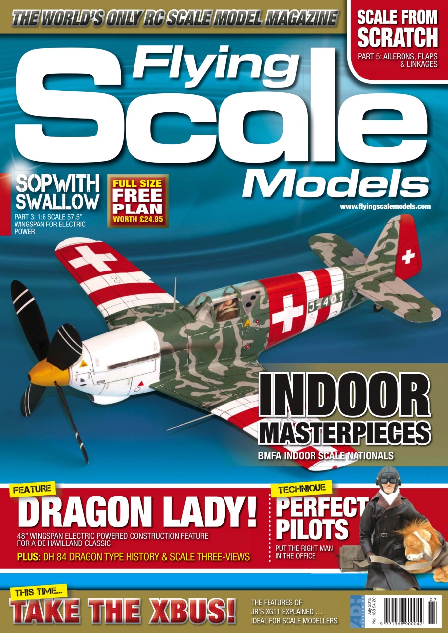 Flying Scale Models Magazine - July 188 Back Issue