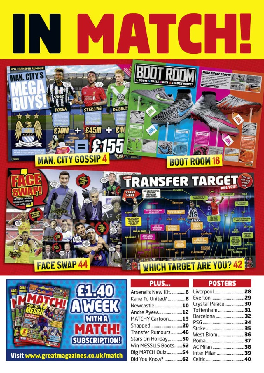 Match Magazine 23rd June 2015 Back Issue