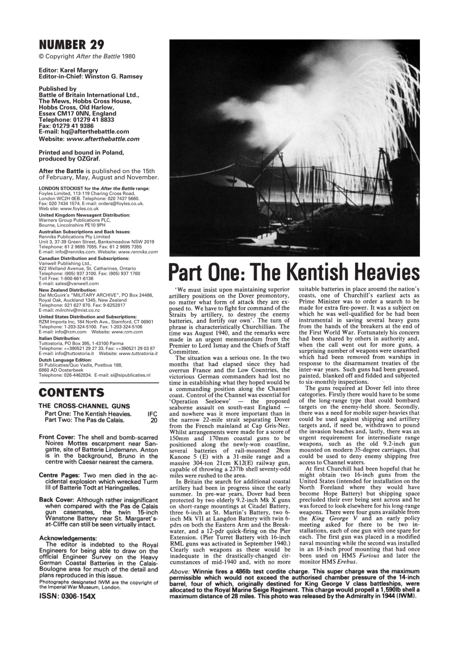 After The Battle Magazine Issue 29 Back Issue