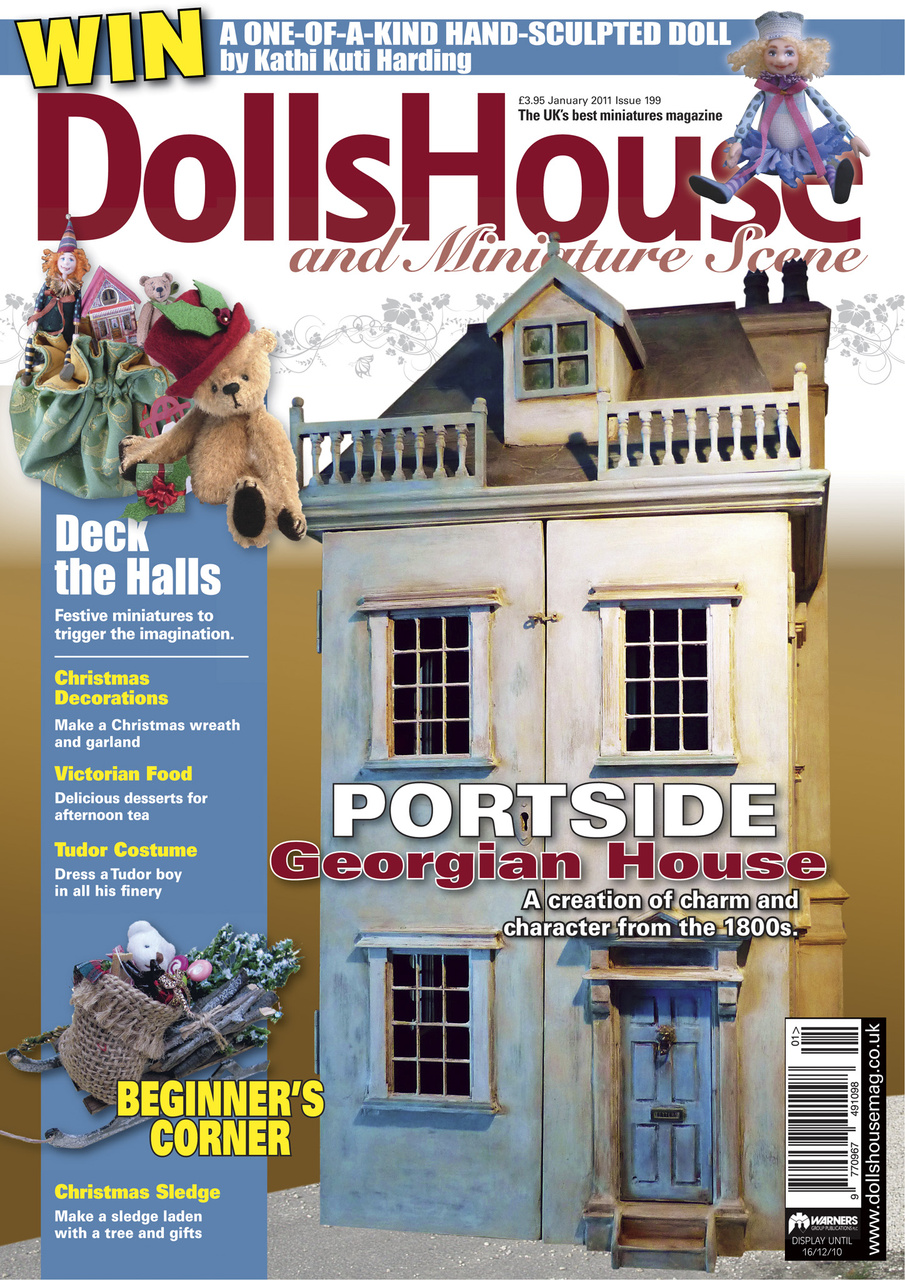 Dolls House and Miniature Scene Magazine DHMS Jan 11 (Iss 199) Back Issue