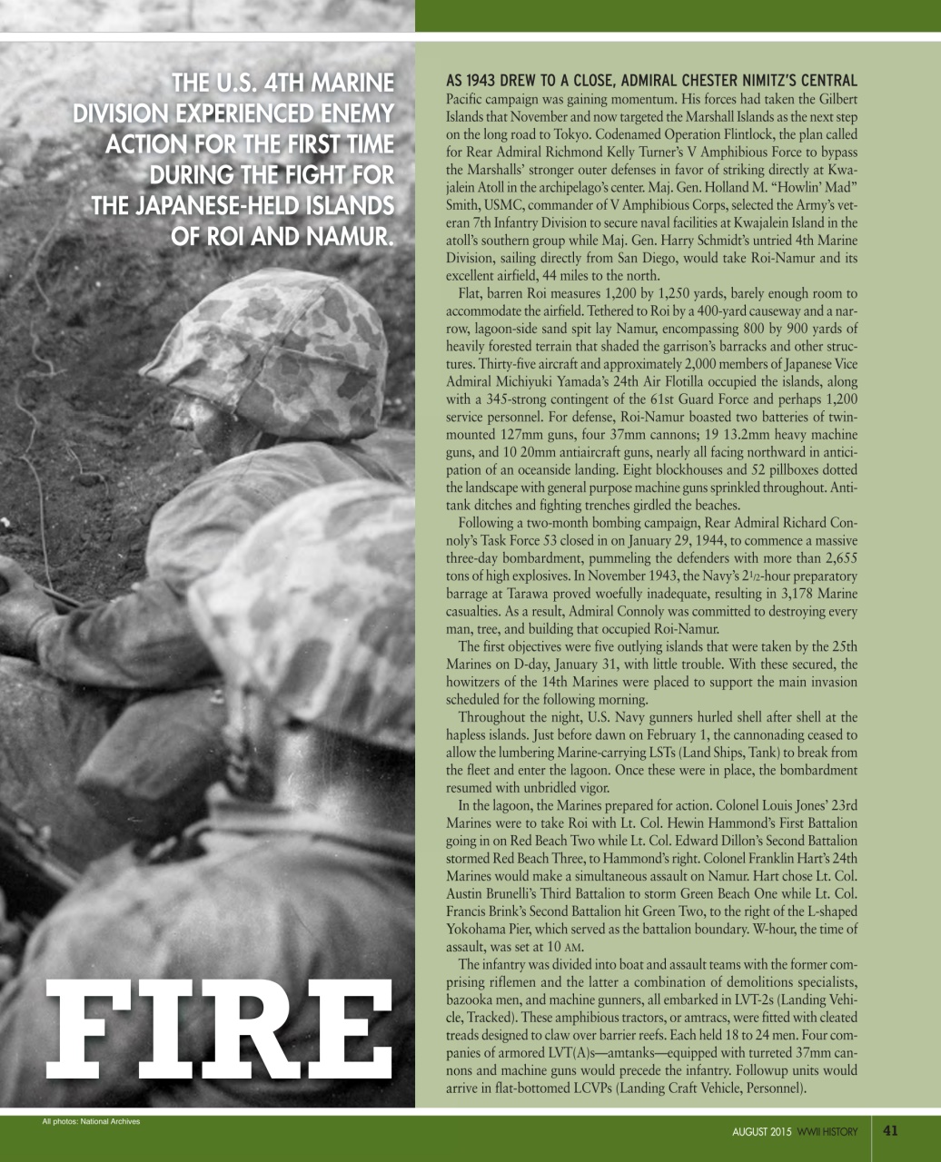 WW2 History Magazine - August 2015 Back Issue