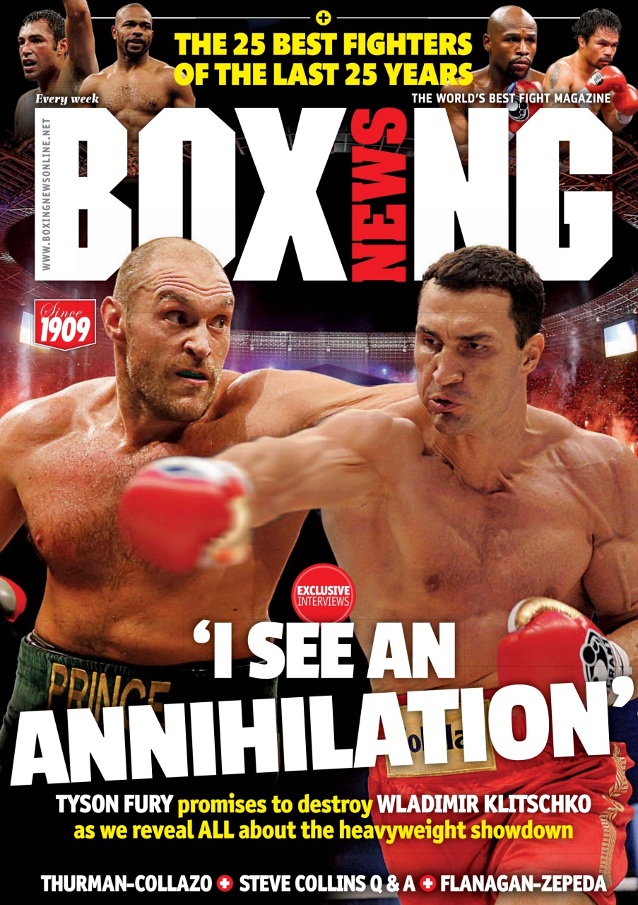 Boxing News Magazine - 07/07/2015 Subscriptions | Pocketmags