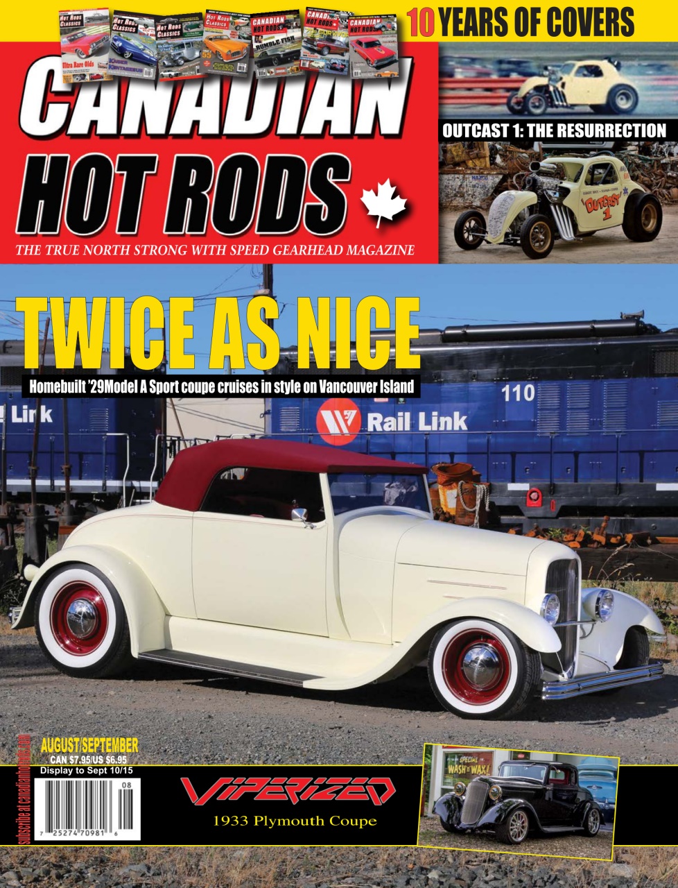 Canadian Hot Rods Magazine VOLUME 10 ISSUE 6 Back Issue   0000 