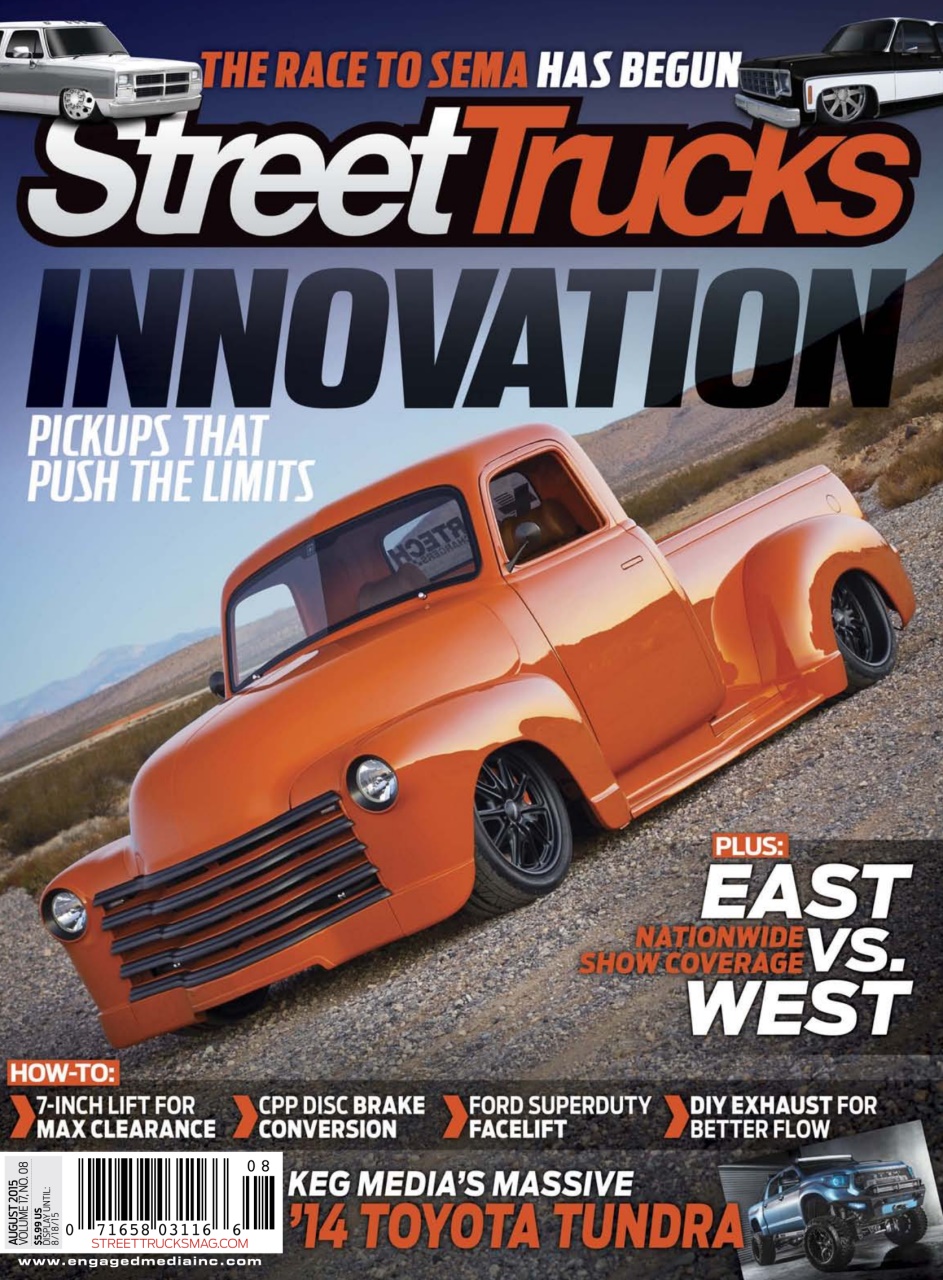 Street Trucks Magazine August 2015 Back Issue