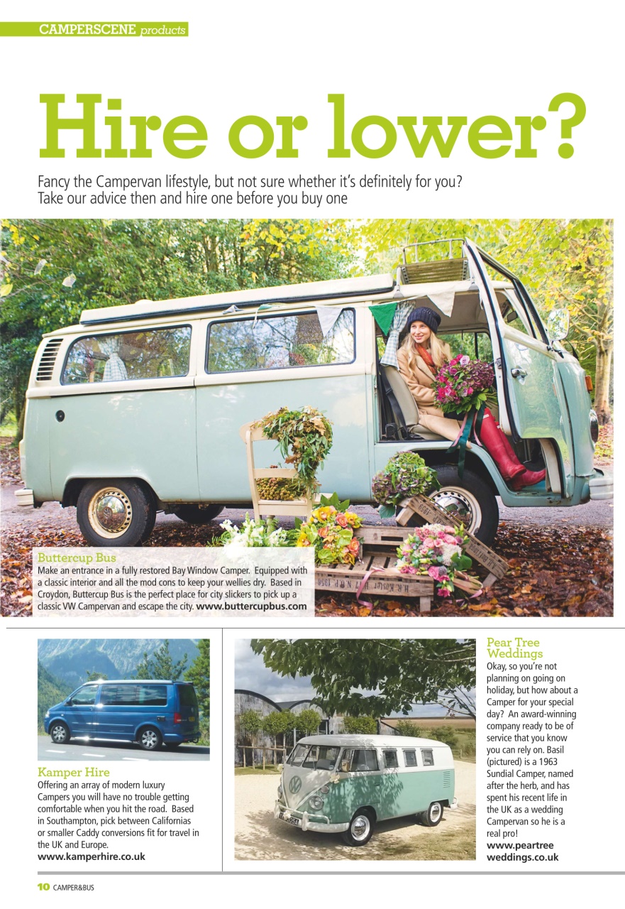 VW Camper Magazine Summer 15 Back Issue