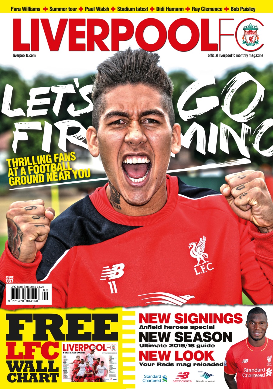 Liverpool FC Magazine Sep15 Back Issue