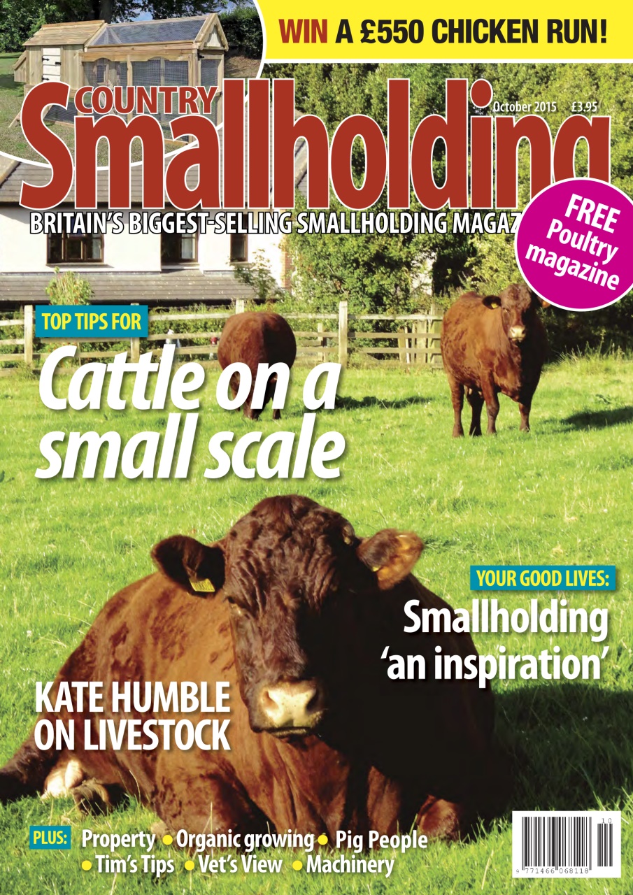 The Country Smallholder Magazine October 2015 Back Issue