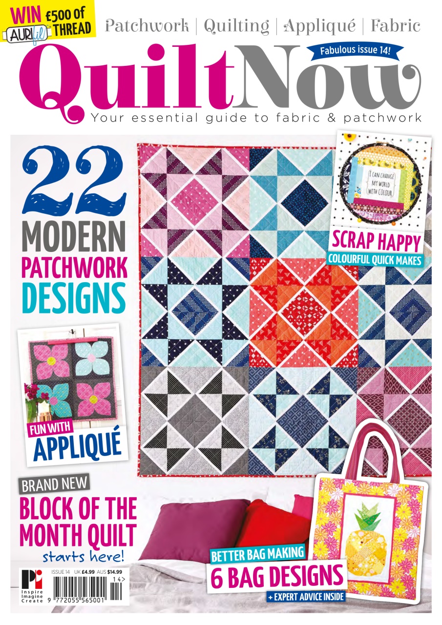 Quilt Now Magazine 14 Back Issue
