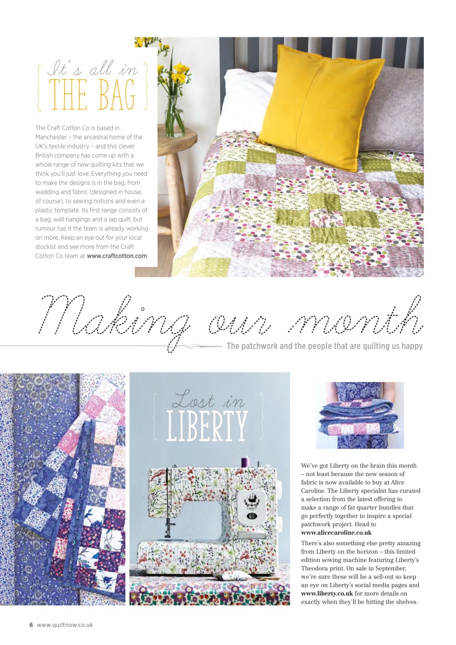 Quilt Now Magazine 14 Back Issue