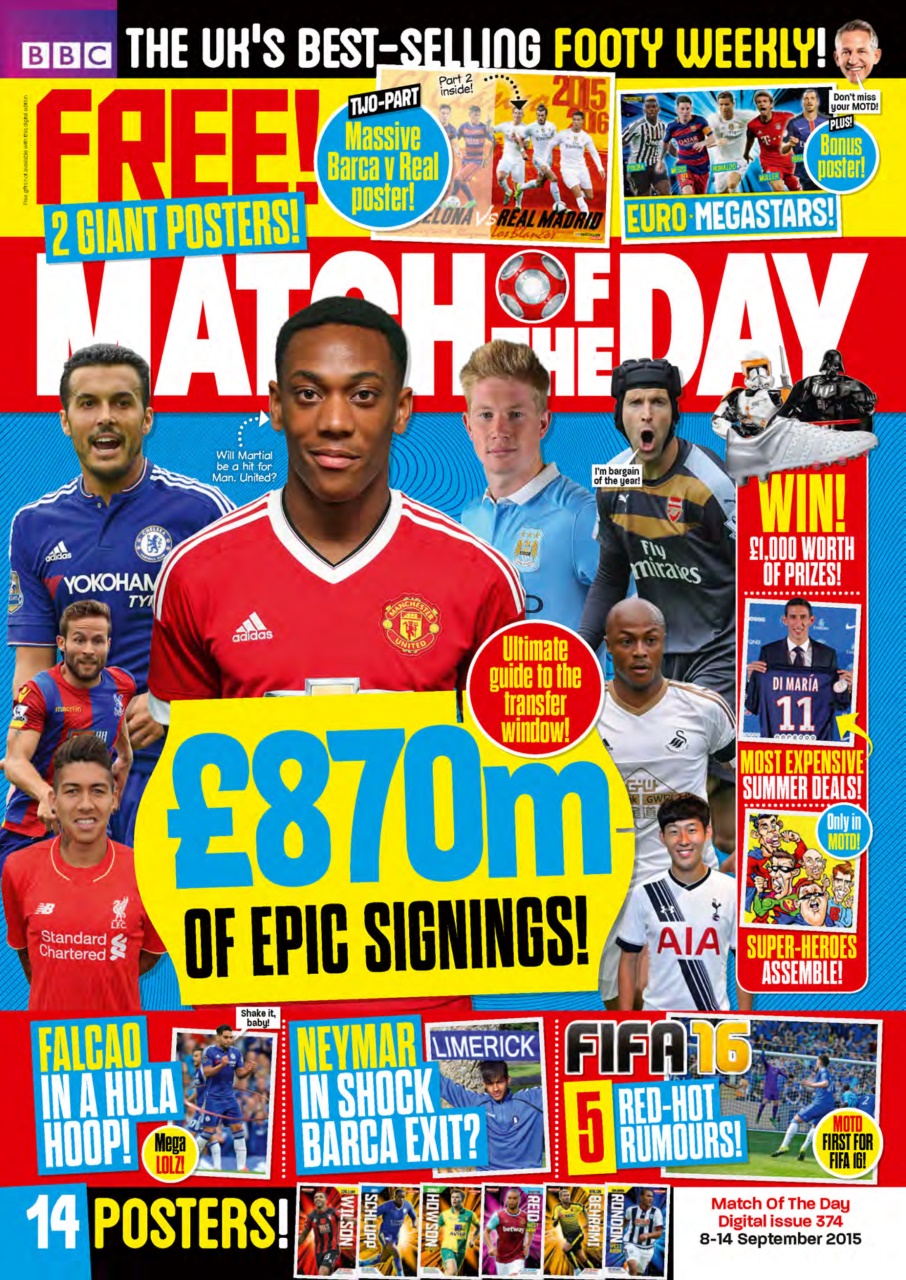 Match of the Day Magazine 374 Subscriptions Pocketmags