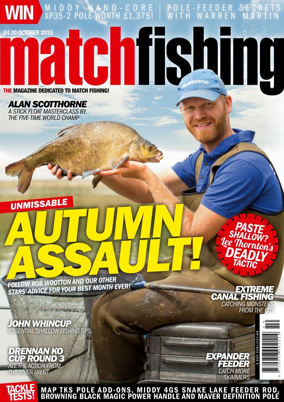 Match Fishing Magazine October 2015 Subscriptions Pocketmags