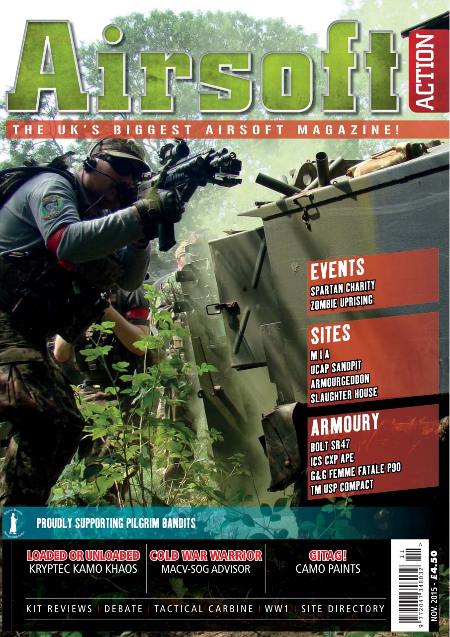 Airsoft Action Magazine November 2015 Back Issue