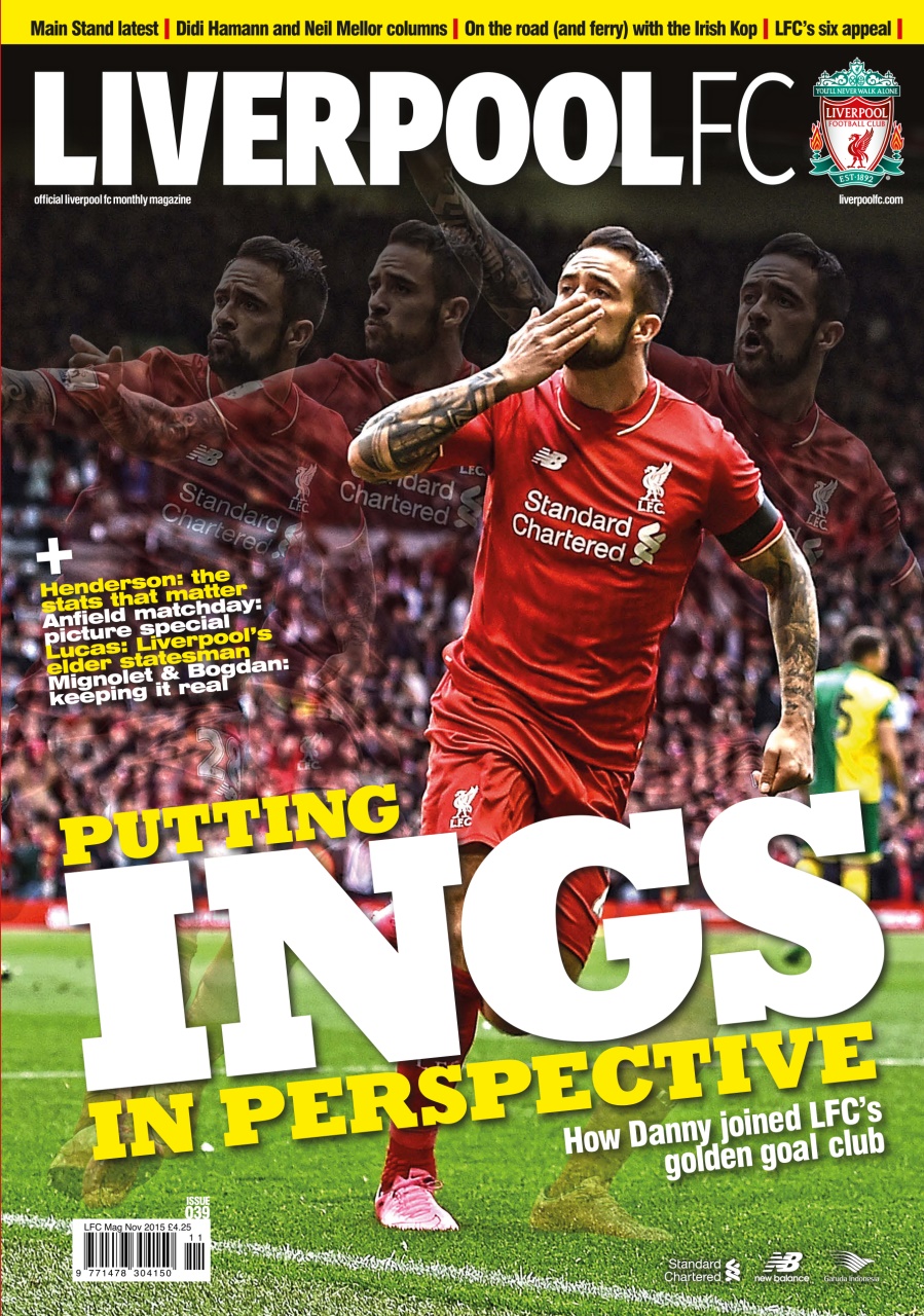 Liverpool FC Magazine Nov15 Back Issue