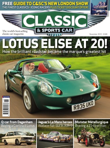 Classic & Sports Car Magazine - November 2015 Back Issue