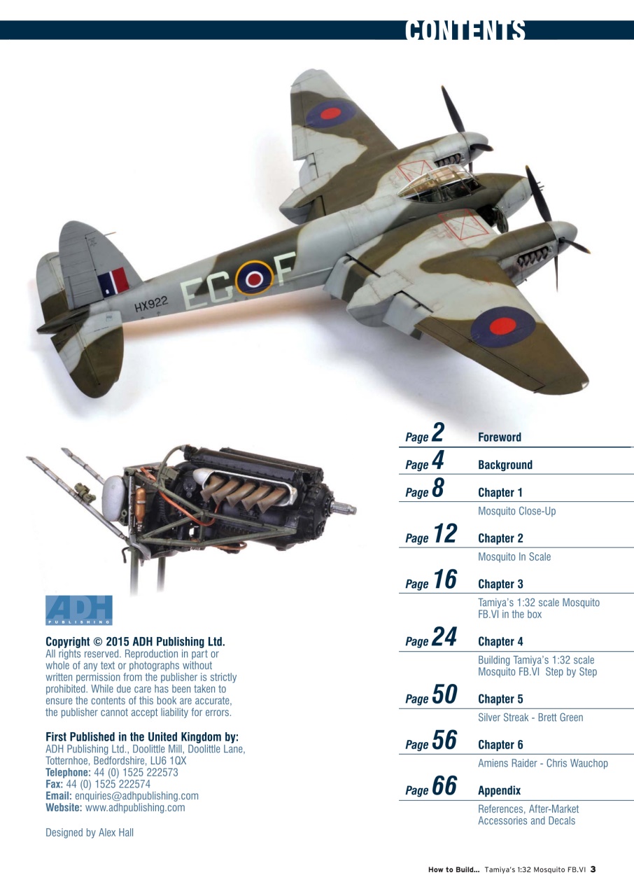 Modellers Reference Library Magazine - Tamiya 1:32 Mosquito Back Issue