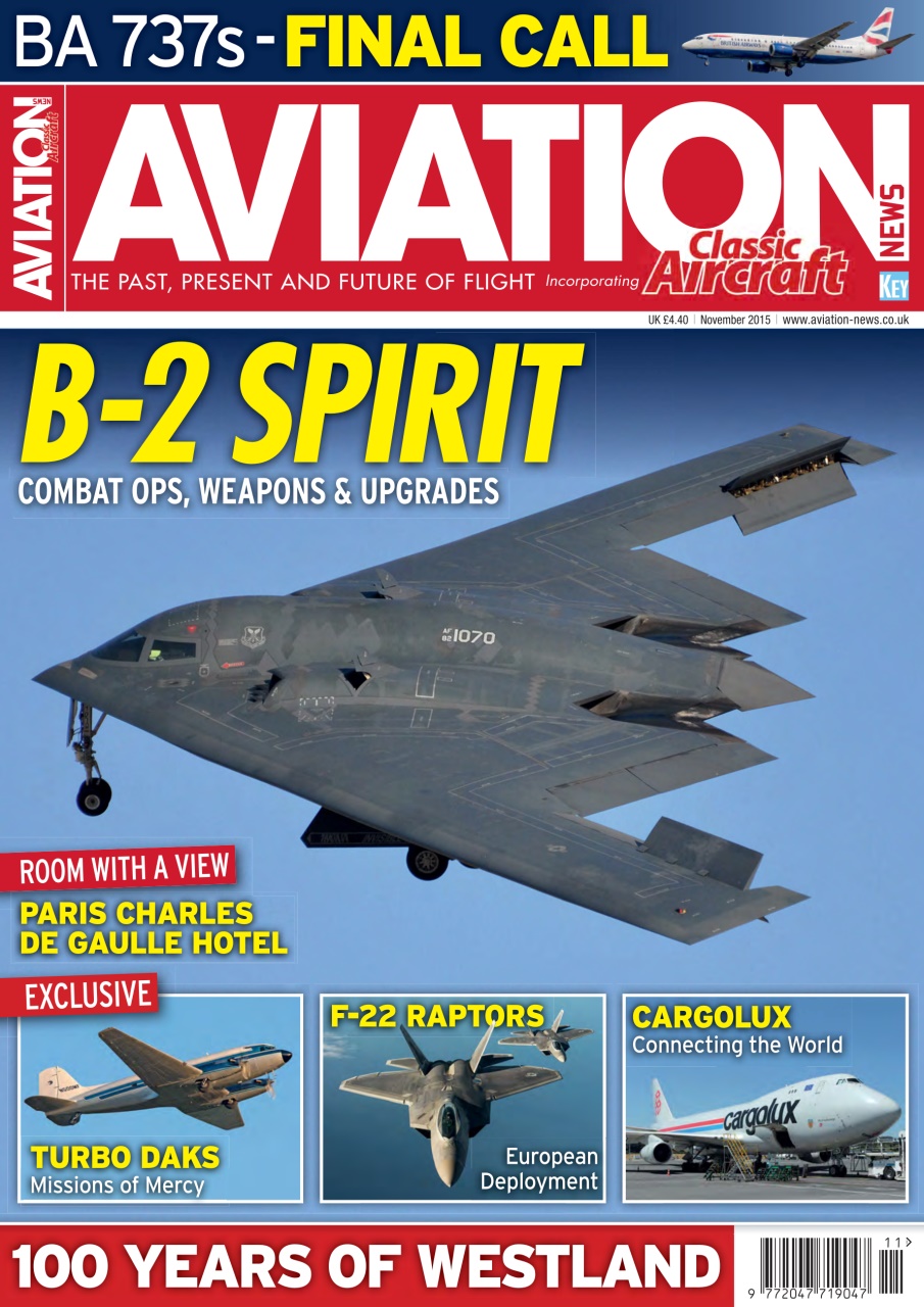 Aviation News Magazine - November 2015 Back Issue