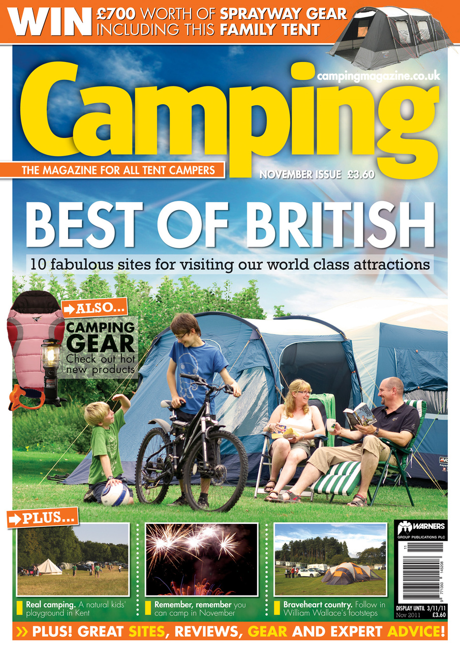 Camping Magazine - November 2011 Back Issue