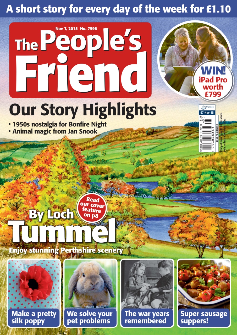 The People’s Friend Magazine - 07/11/2015 Back Issue