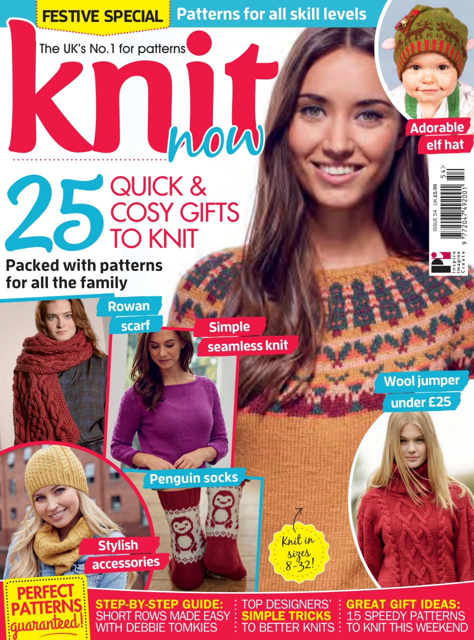 Knit Now Magazine - 54 Back Issue