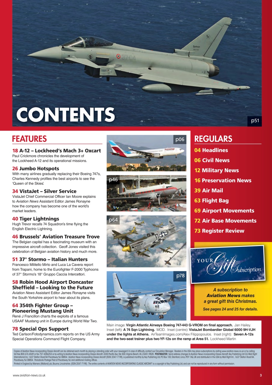 Aviation News Magazine December 2015 Back Issue