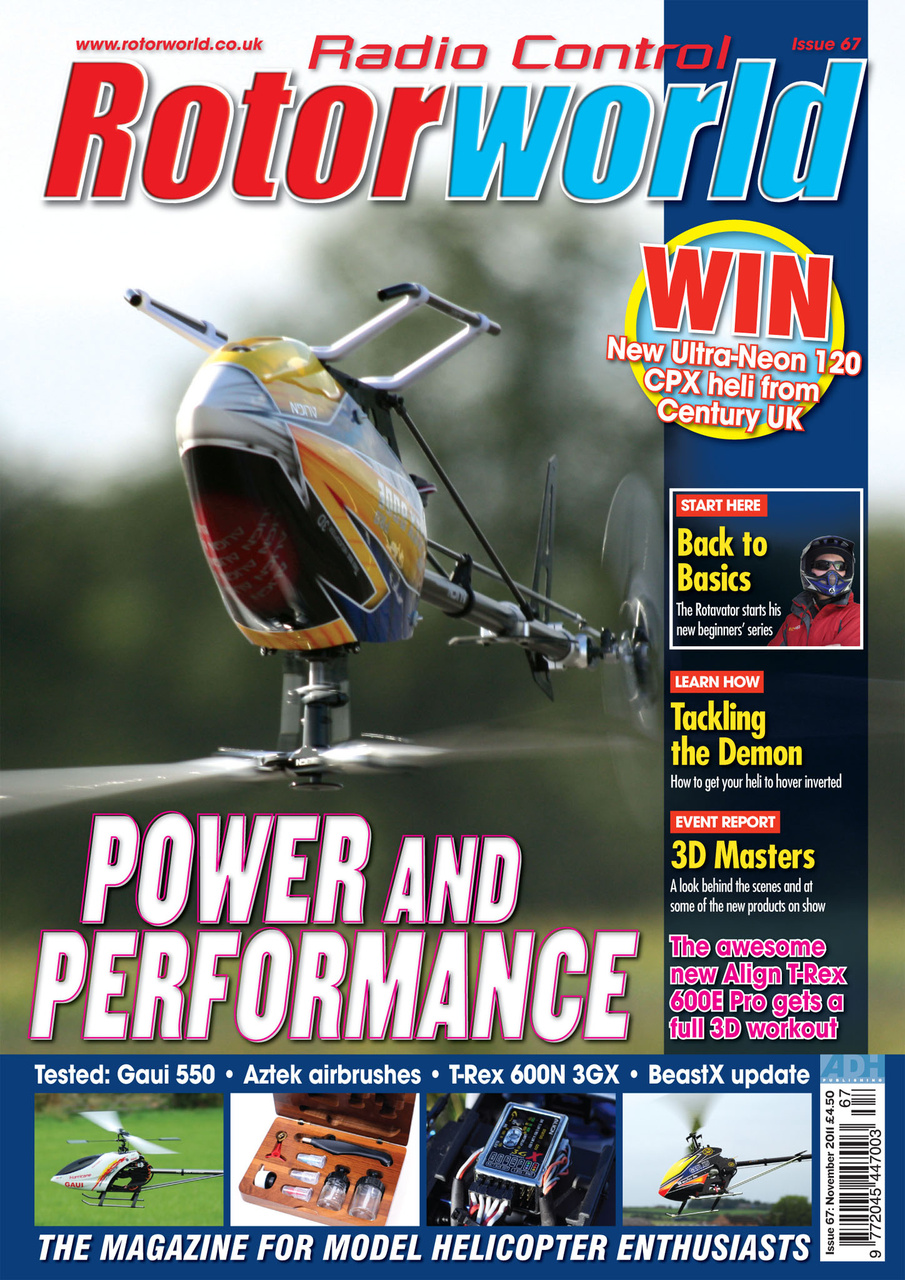 Radio Control Rotor World Magazine 67 Back Issue