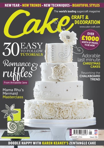 Lindy's front cover jewellery cake - Lindy's Cakes Ltd