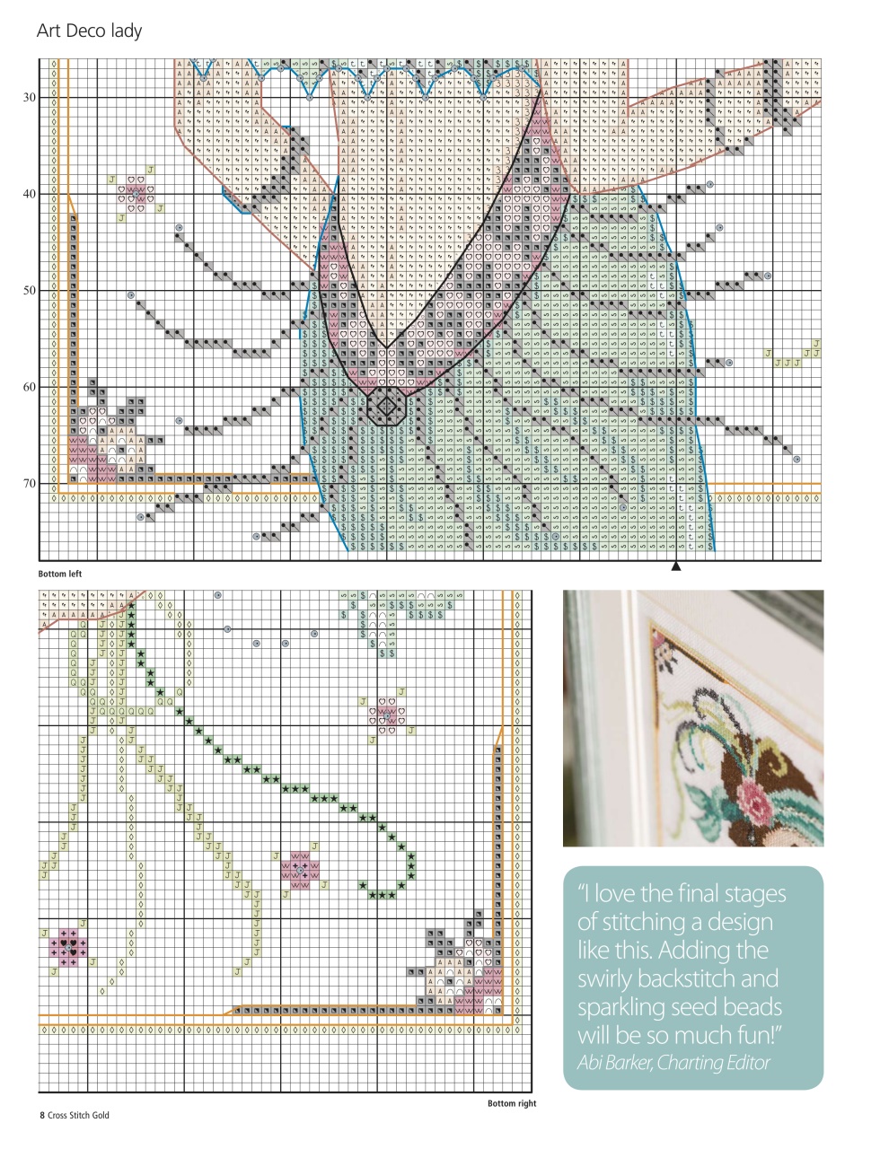 Cross Stitch Gold Magazine December 2015 Back Issue
