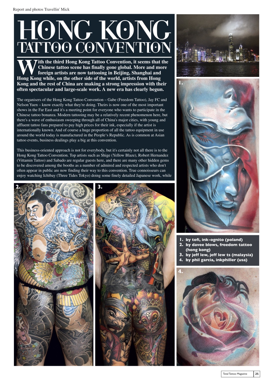 Total Tattoo Magazine TTM 135 Subscriptions Pocketmags