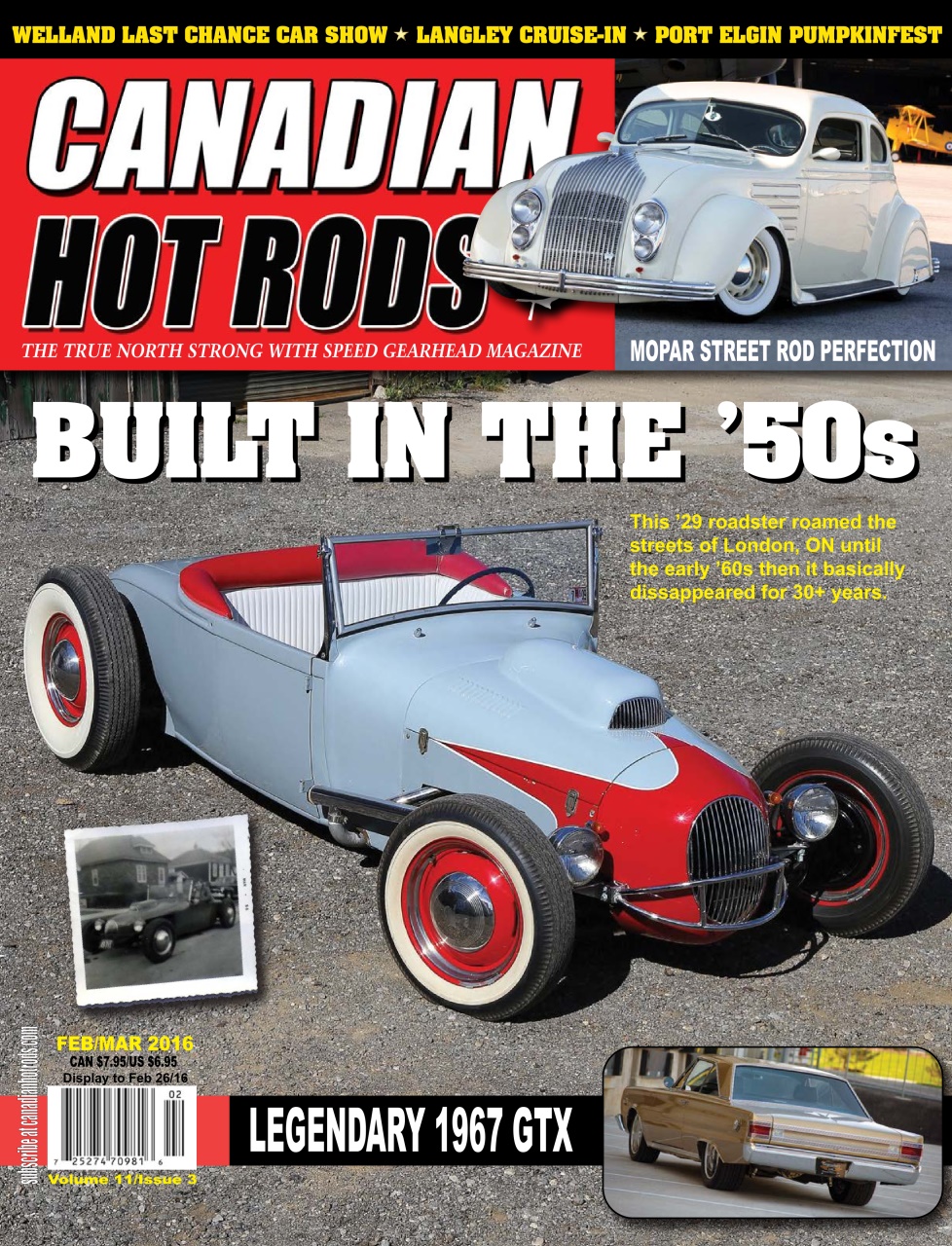 Canadian Hot Rods Magazine Febmar2016 Back Issue   0000 