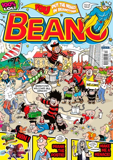 Beano Magazine - 2nd January 2016 Back Issue