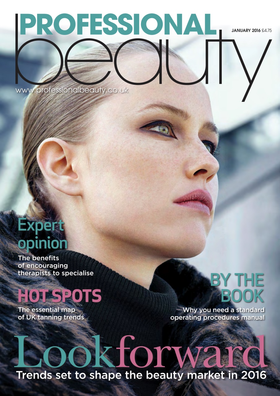 Professional Beauty Magazine - Professional Beauty January 2016 Back Issue