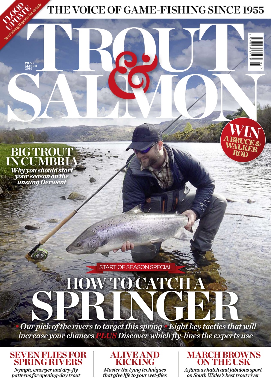 Trout & Salmon Magazine March 2016 Subscriptions Pocketmags