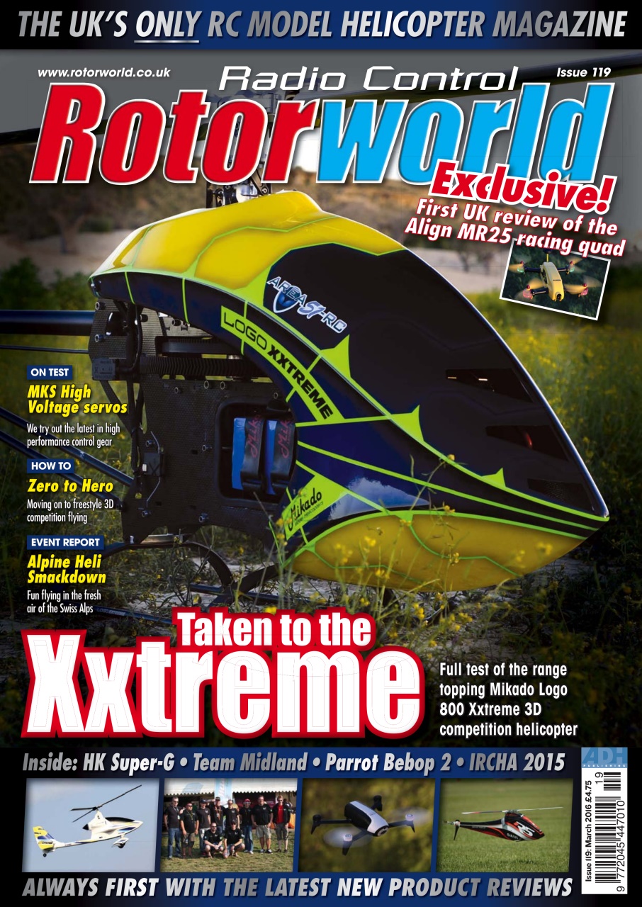 Radio Control Rotor World Magazine 119 Back Issue