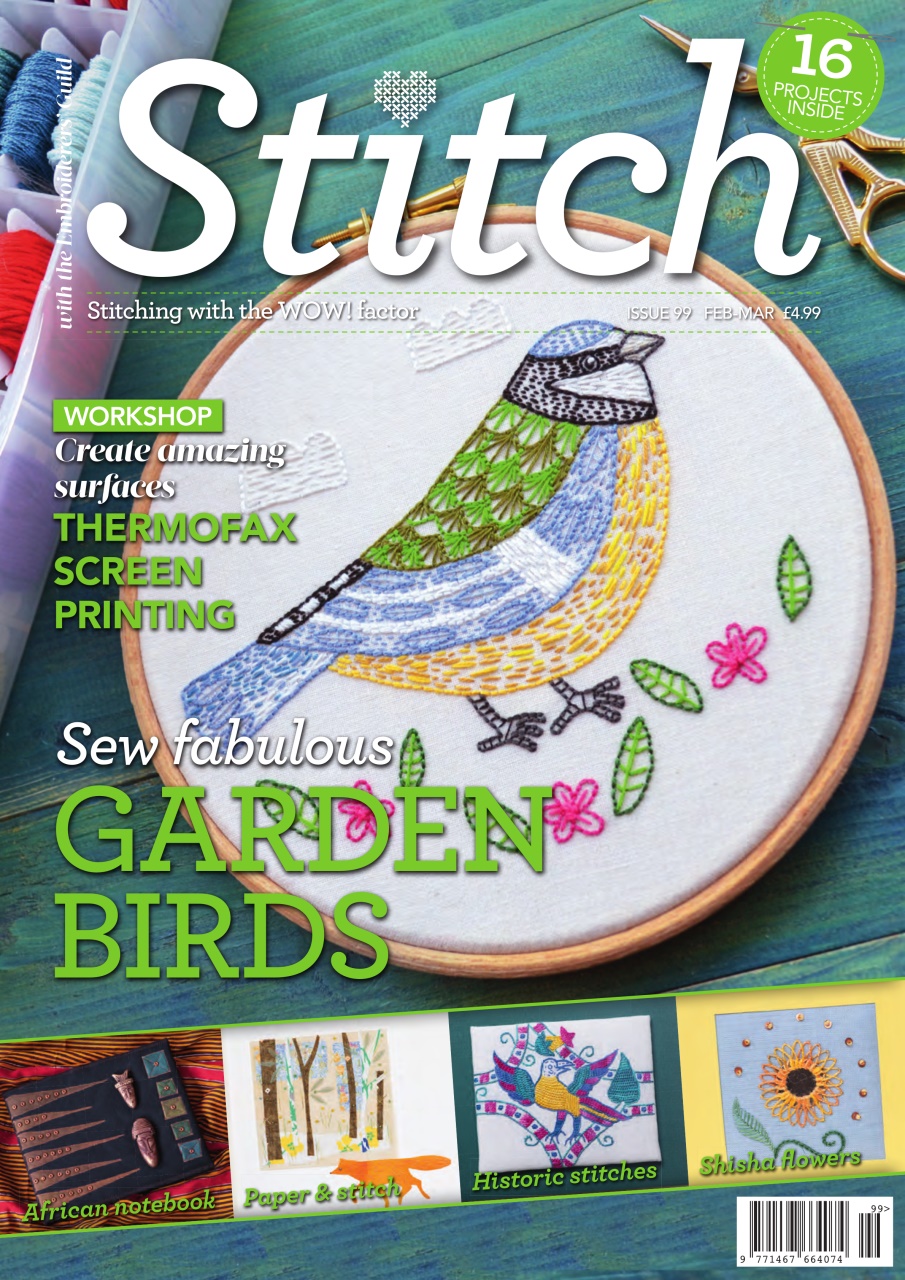 Stitch magazine Stitch Issue 99 FebMar Back Issue