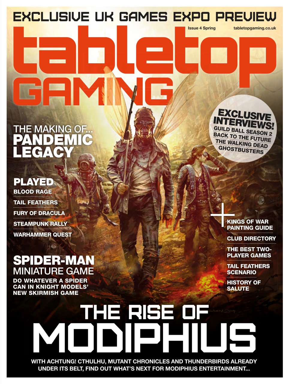 Tabletop Gaming Magazine Issue Four Back Issue