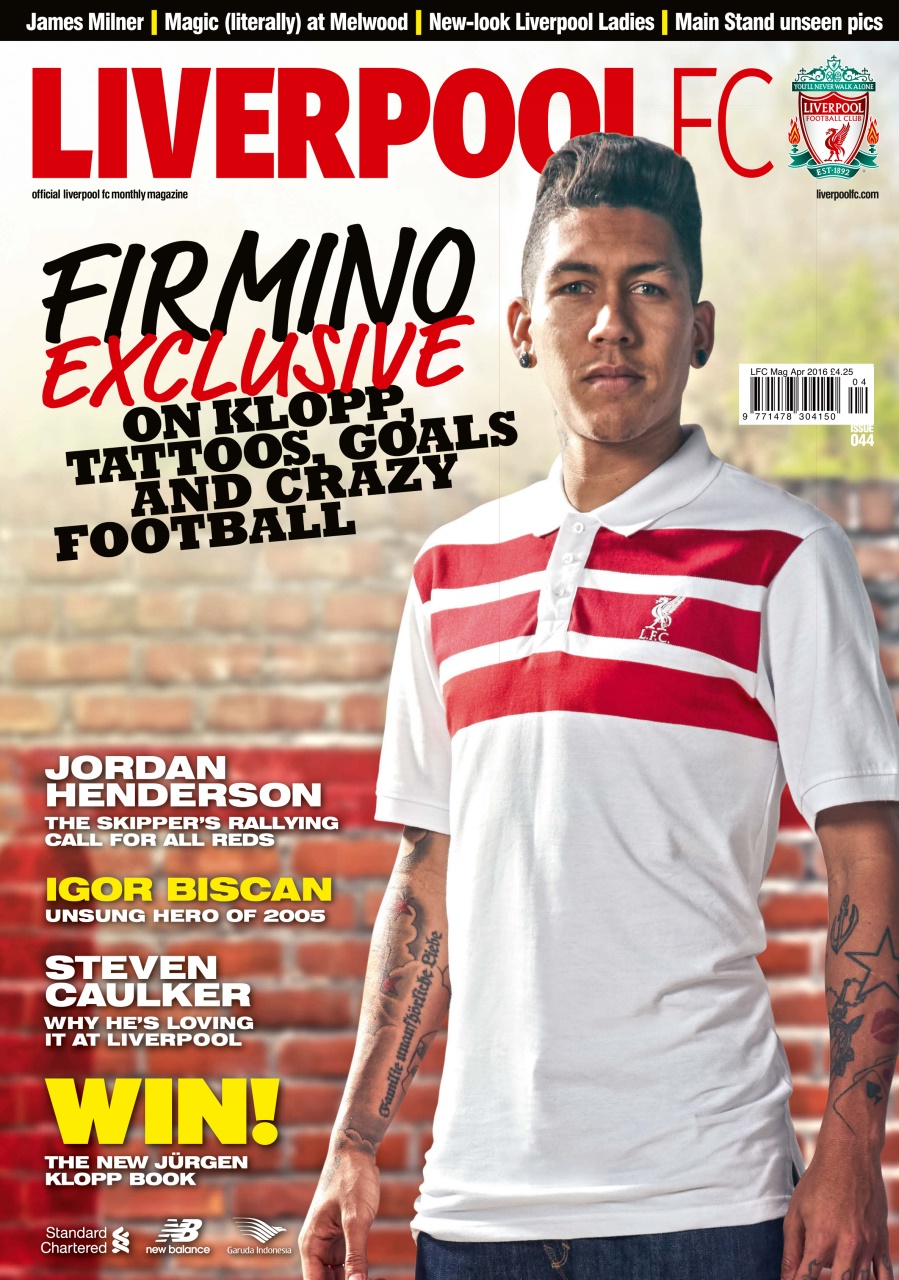 Liverpool FC Magazine Apr16 Back Issue