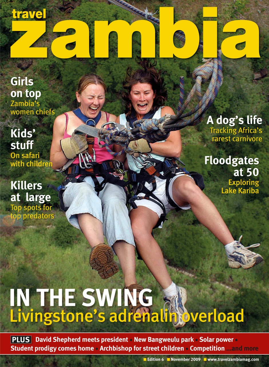 Travel Africa Magazine Zambia 6 Nov 2009 Special Issue