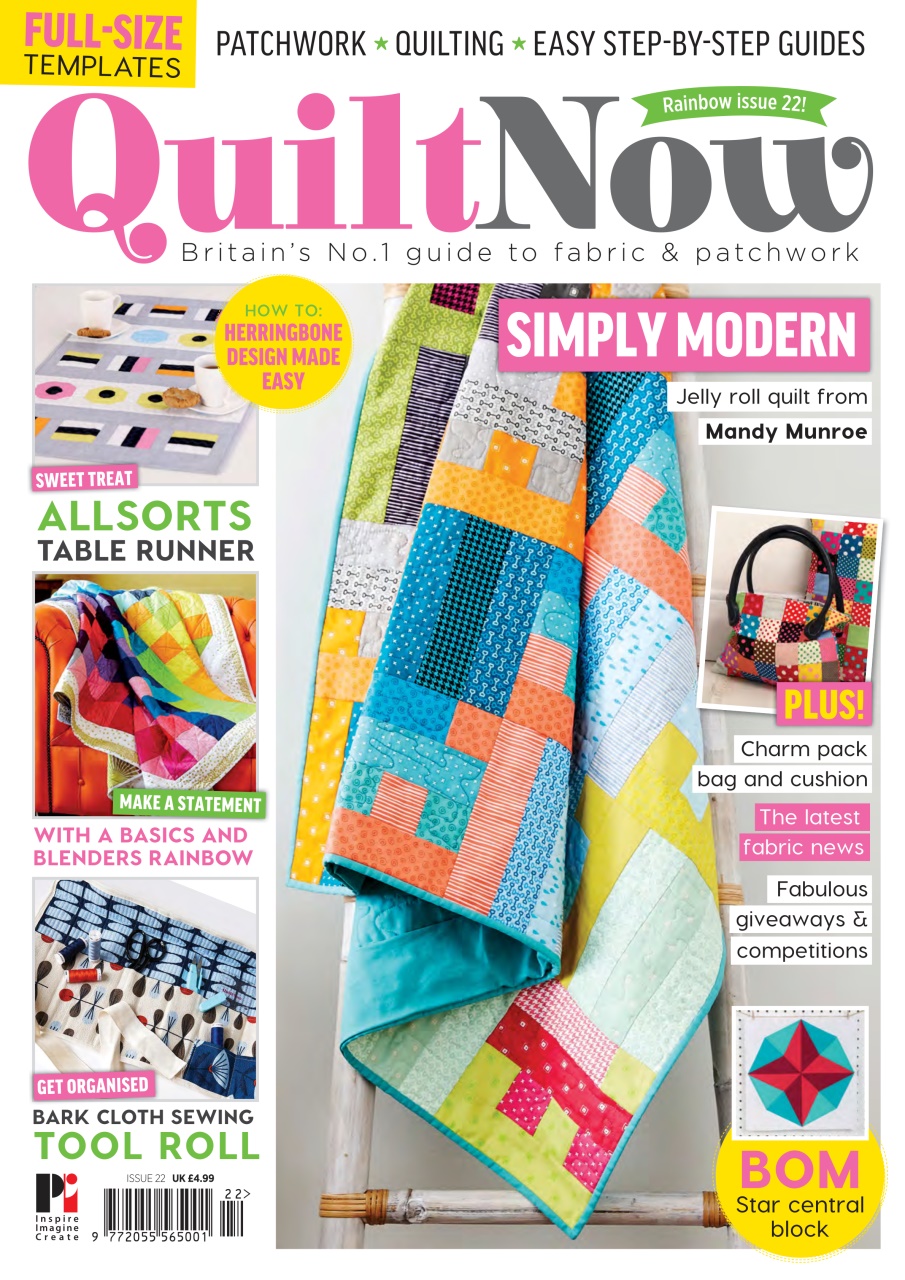 Quilt Now Magazine 22 Back Issue
