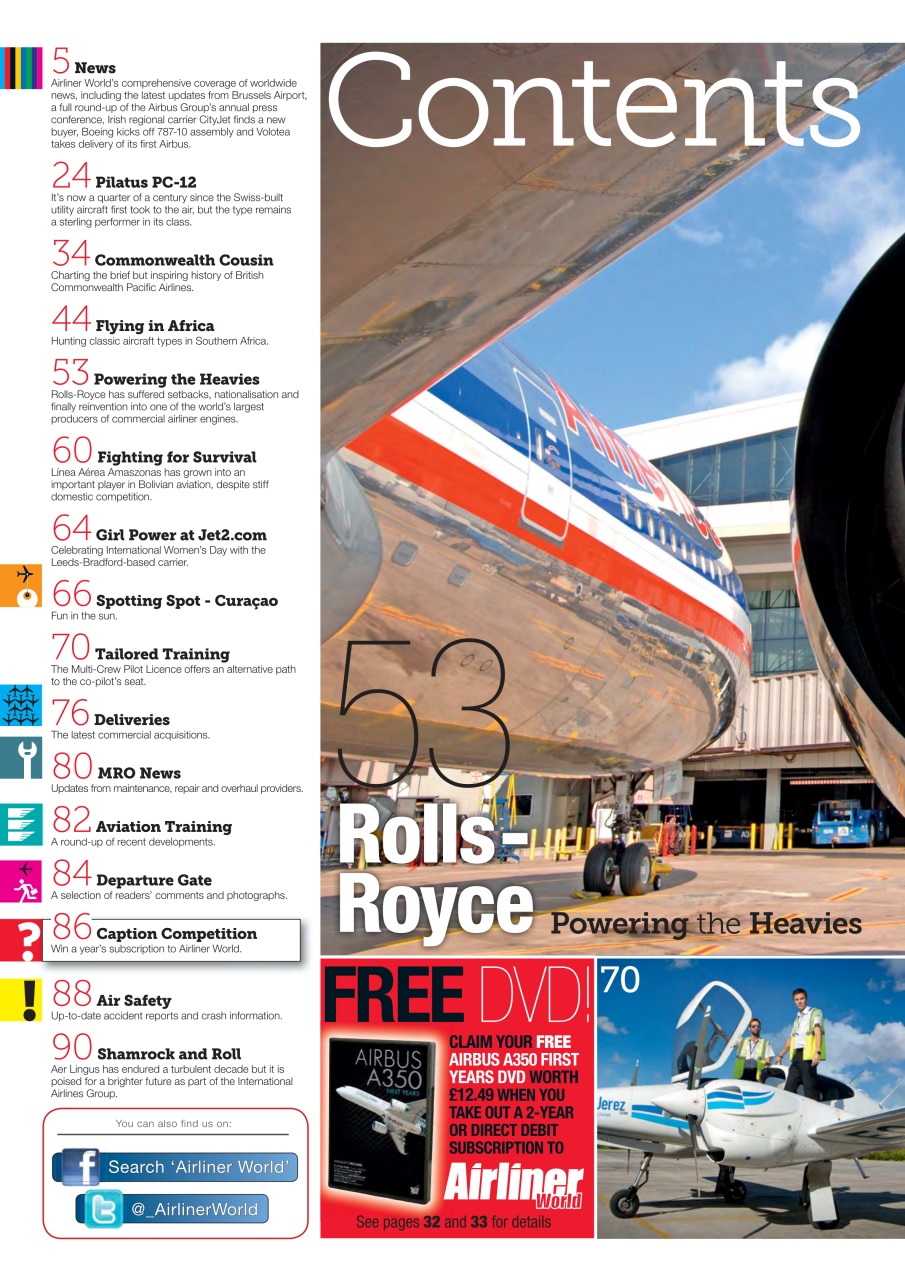 Airliner World Magazine - May 2016 Back Issue