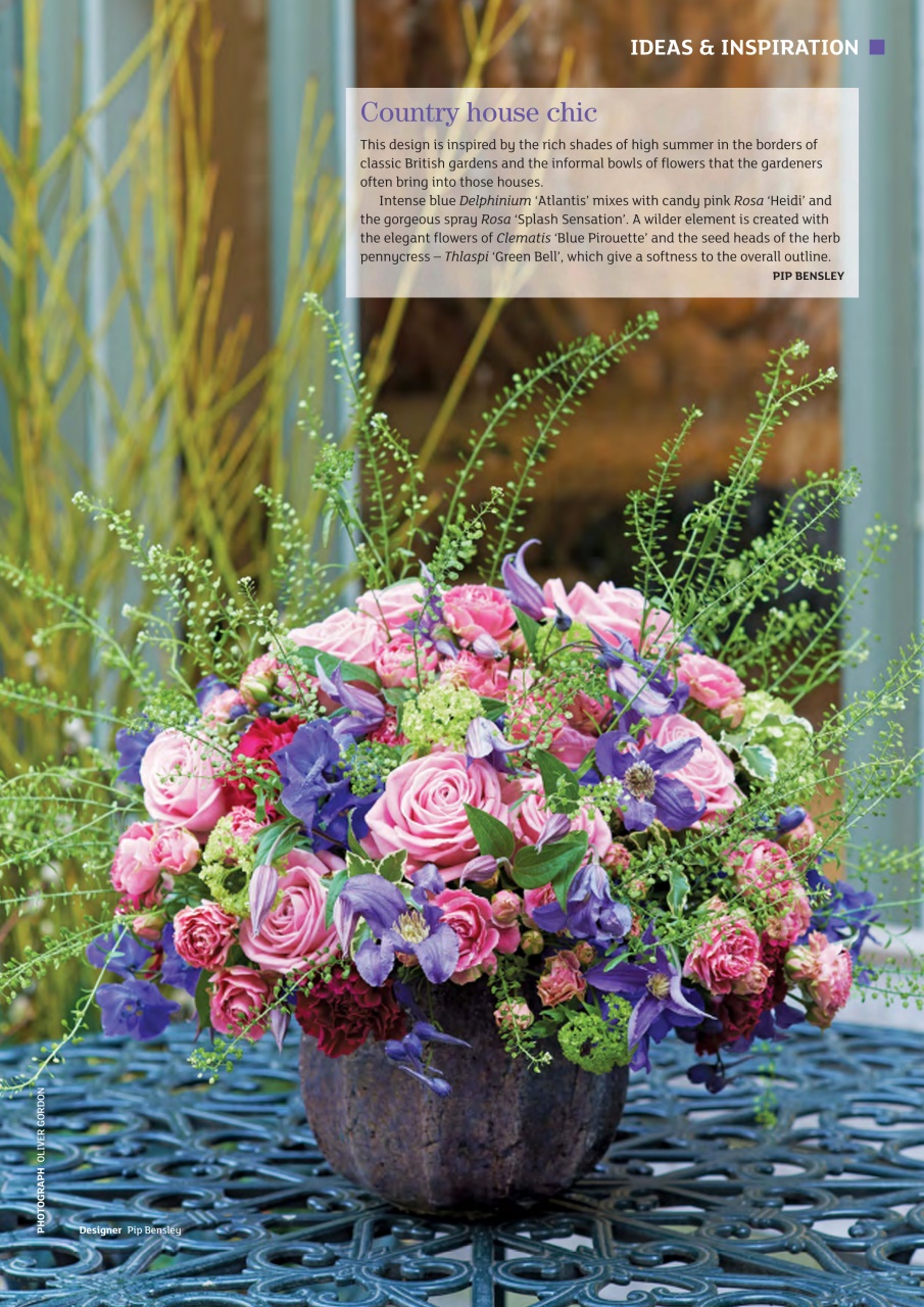 The Flower Arranger Magazine - Summer 16 Back Issue